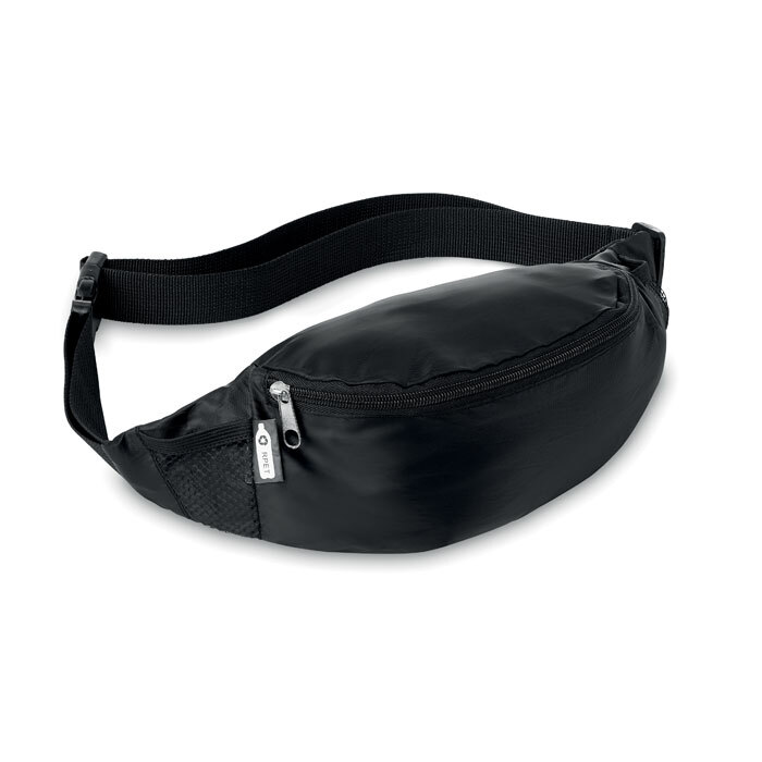 Waist bag made from recycled polyester 7.4 l with large main compartment