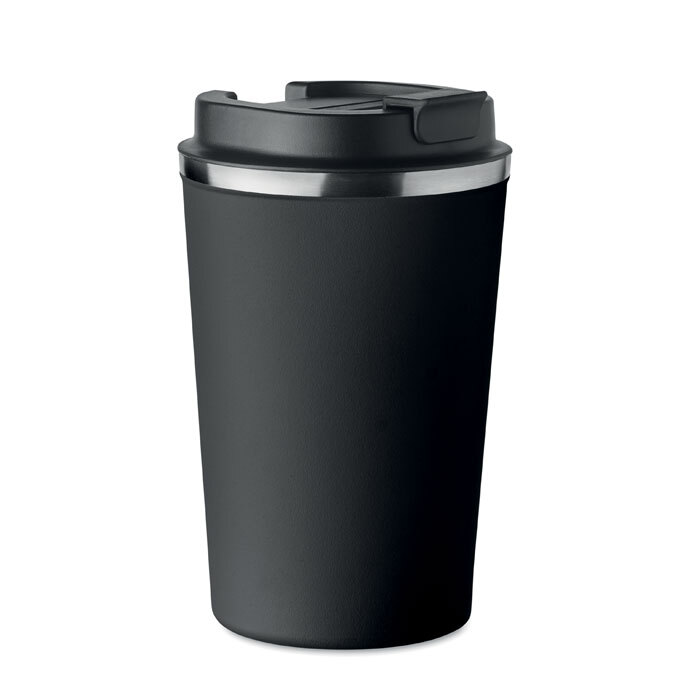 Stainless steel vacuum mug 350 ml with leak-proof lid