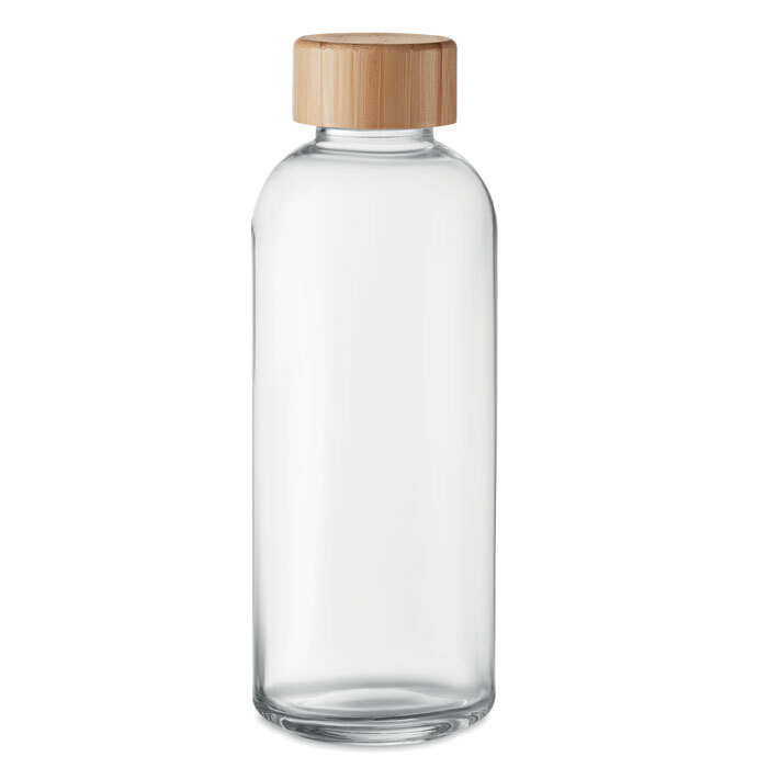 Glass drinking bottle 0.65 l printable all around