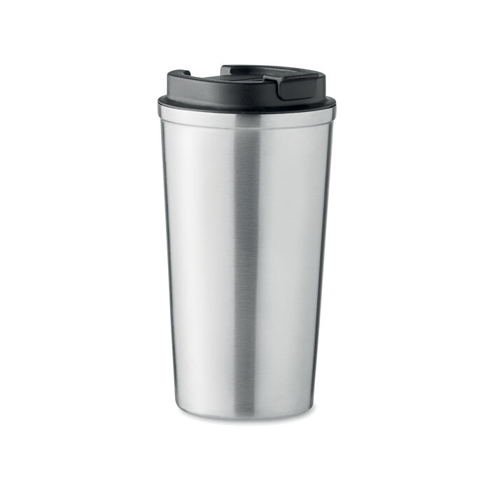 Isolierbecher aus Edelstahl 510 ml mit PP-Deckel