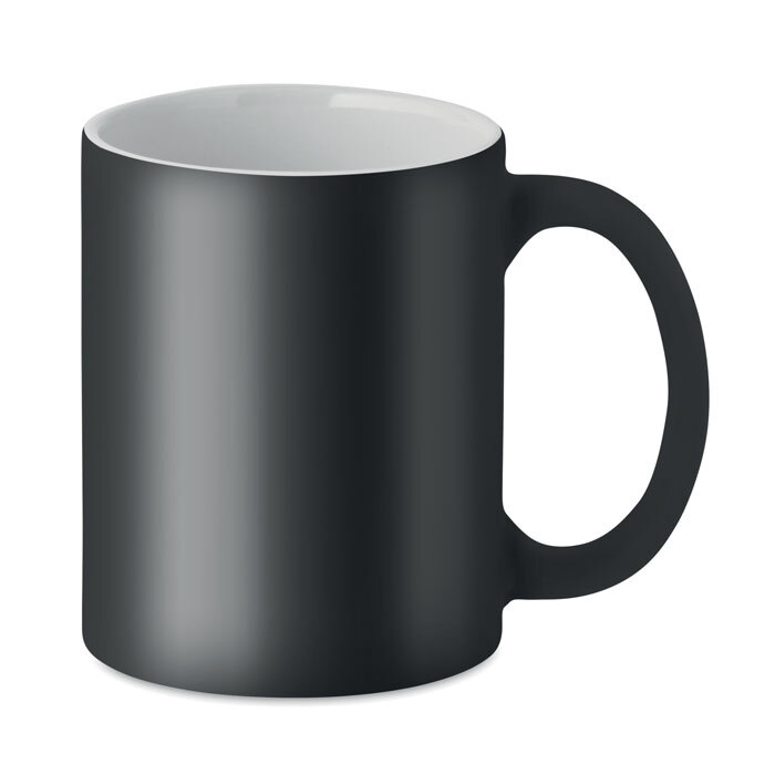 Tasse aus Keramik 300 ml mit weisser Innenseite