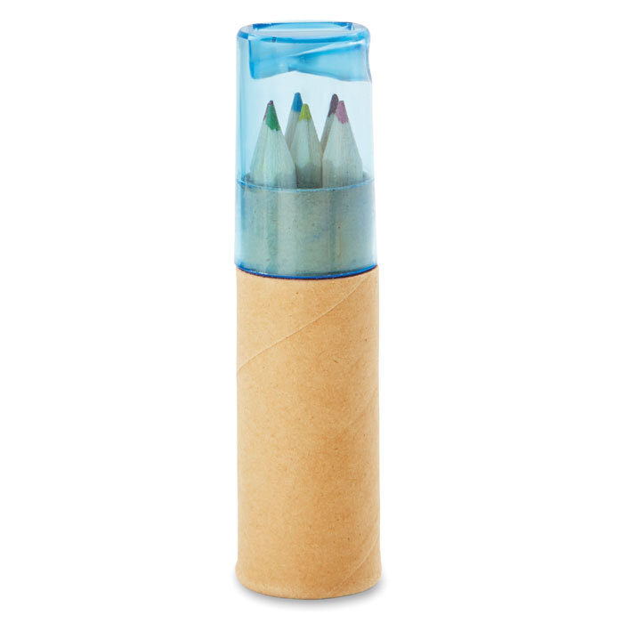 Farbstifte 6er Set mit Spitzer
