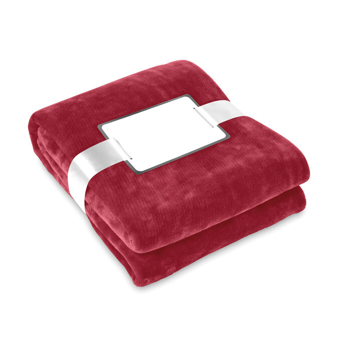 Couverture douillette en PET-polyester 280 g/m² 120 x 150 cm