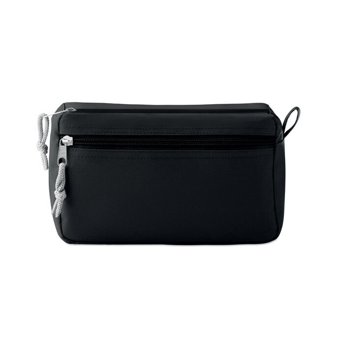 Toiletry bag made of PET-TPE 21 x 13 cm 6.1 l with double zipper