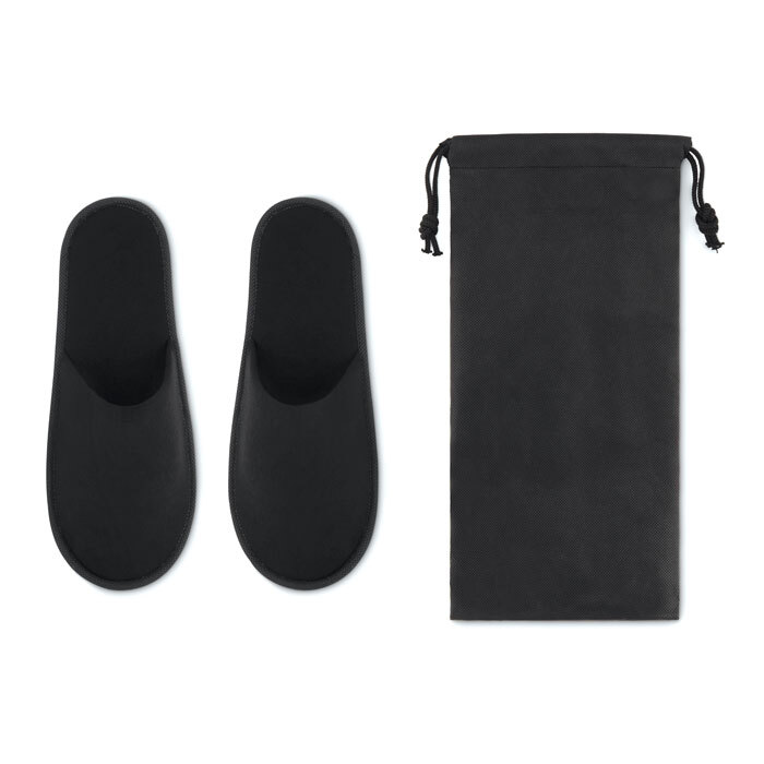 Mules d'hôtel en PET Semelle antidérapante Taille unique en sachet