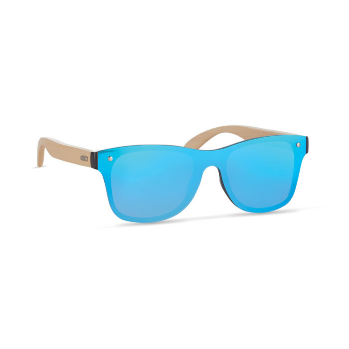 Sonnenbrille aus Kunststoff mit verspiegelten Gläsern UV400 Schutz