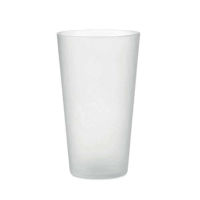 Plastic drinking cup 500 ml printable all round