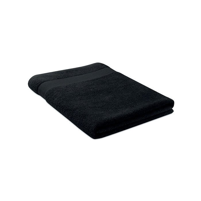 Serviette de bain en éponge 100% coton bio 360 g/m² 100 x 180 cm