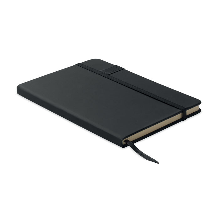 Notizbuch A5 liniert aus FSC-Recyclingpapier mit 16 GB USB Stick integriert