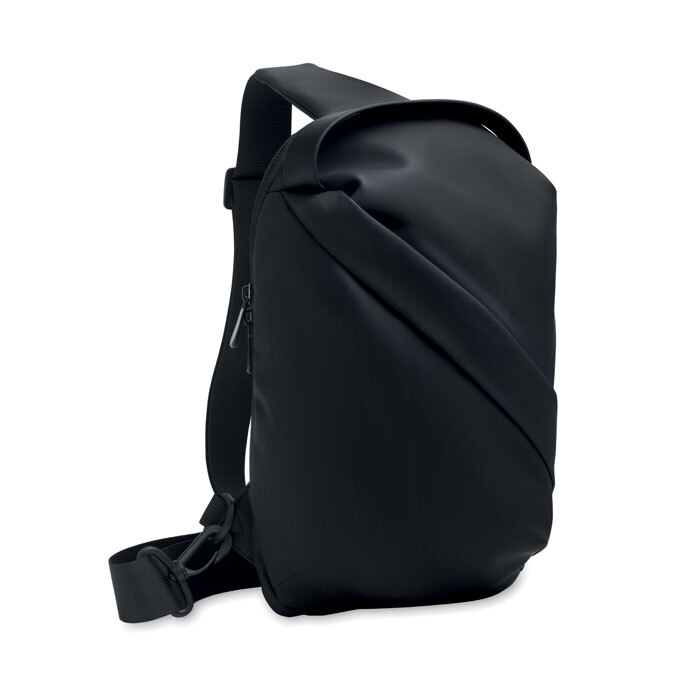 Crossbody-Tasche aus 210D rPET mit gepolsterten Rückseite