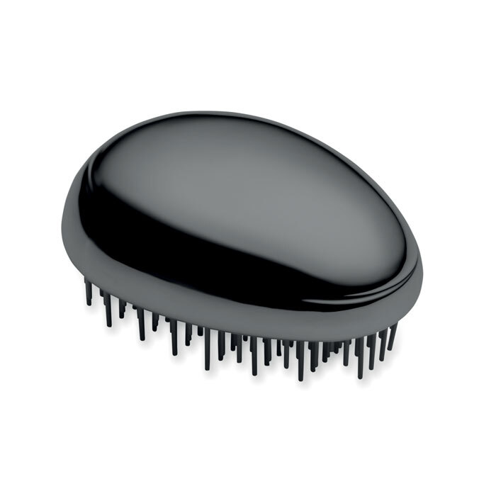 Hairbrush made of ABS plastic, 9 x 6.7 x 4.3 cm