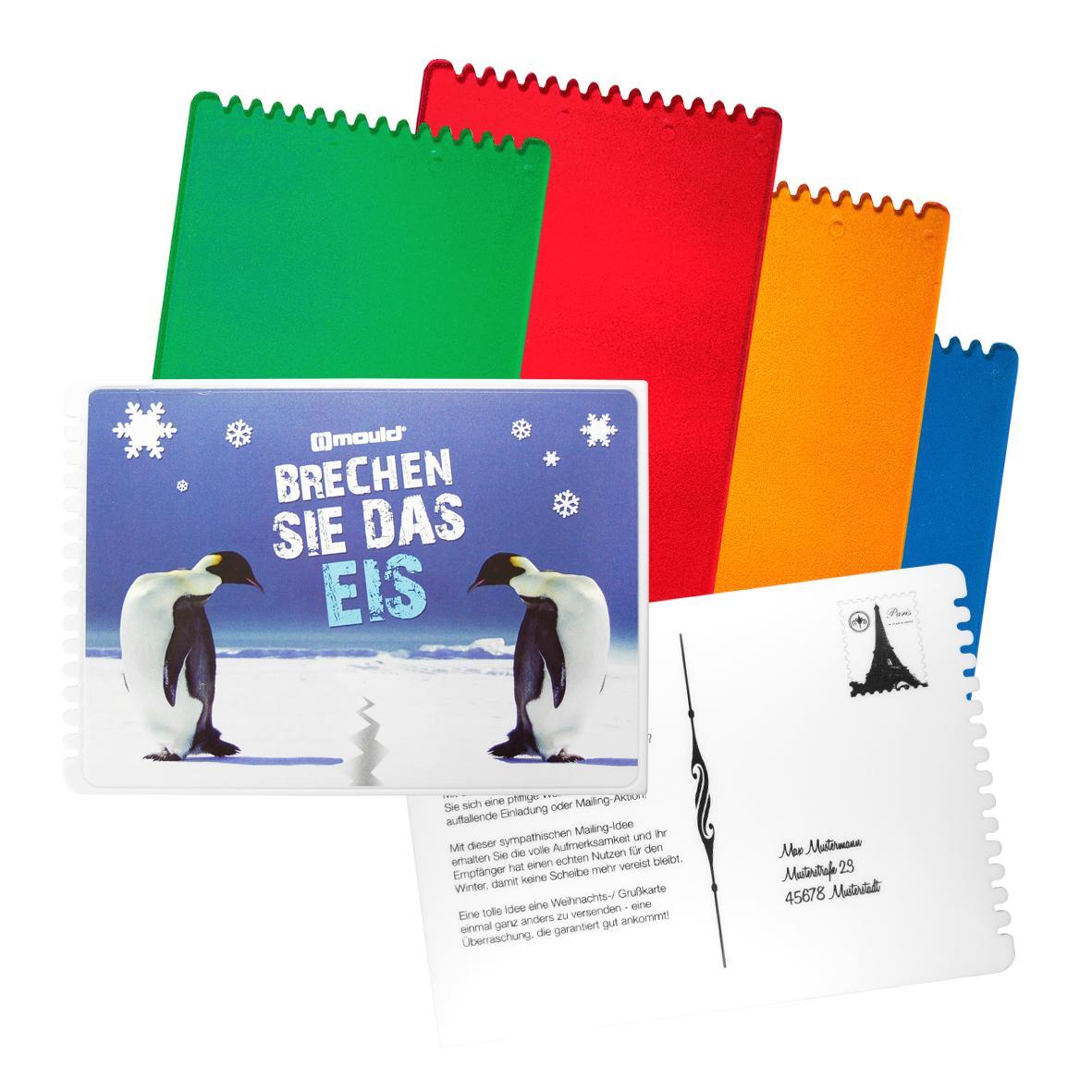 Gratte-glace rectangulaire avec IMould personnalisable Made in Germany