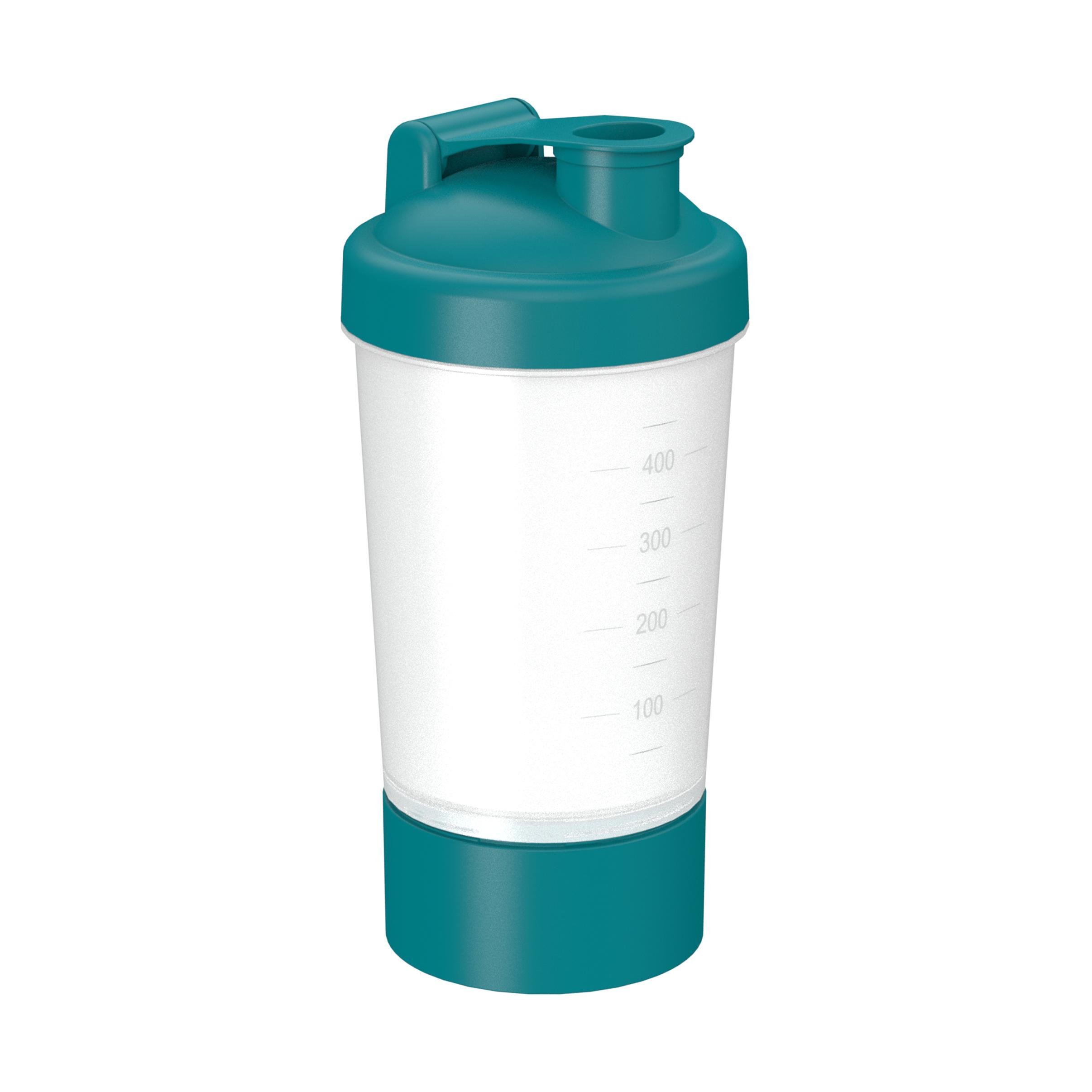 Shaker gradué en relief par incréments de 50 ml & passoire amovible 400 ml Made in DE
