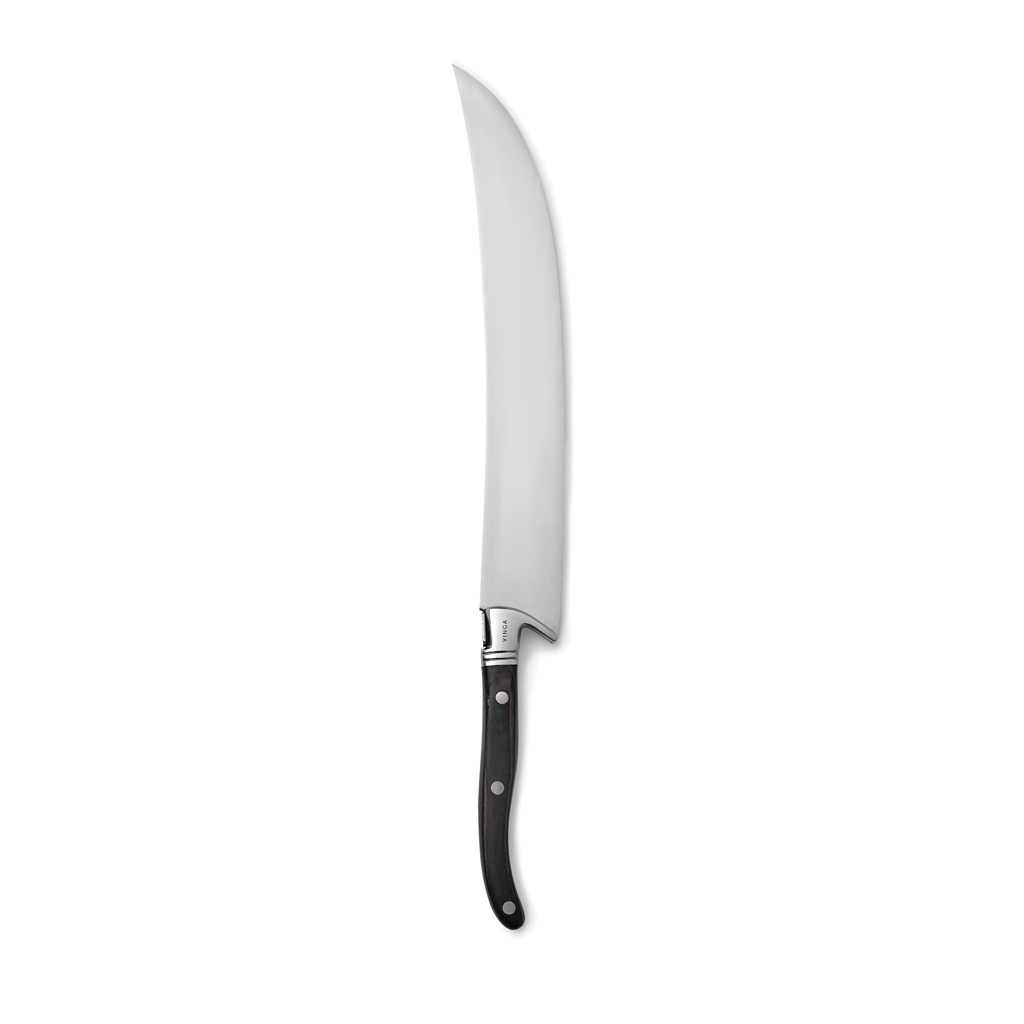 Sabre à champagne Vinga en acier inoxydable et bois 41 cm de long
