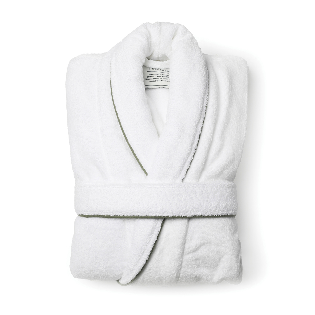 Vinga Peignoir coton 450 g/m² L/XL avec poches latérales