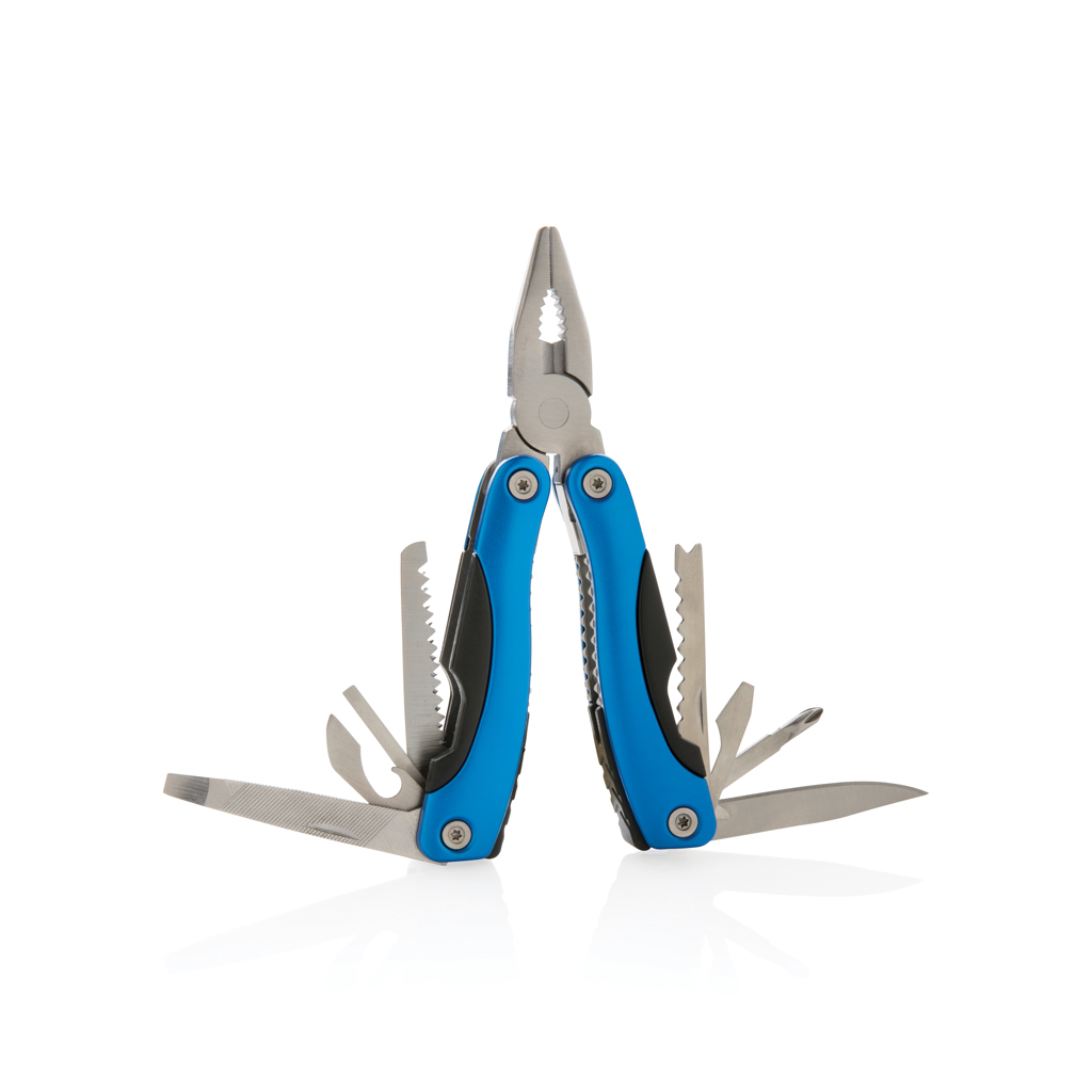 Multitool aluminum housing 14 stainless steel functions in 600D case