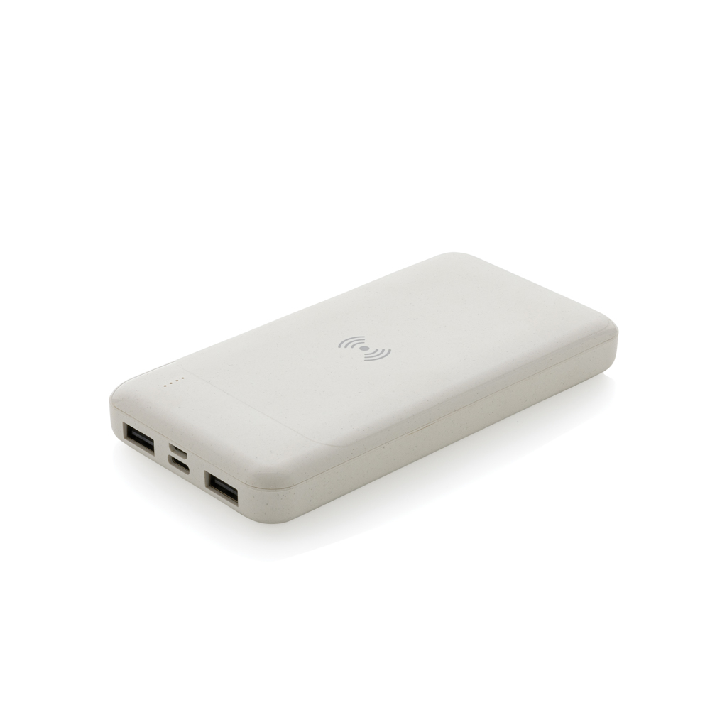 Wireless powerbank recycled plastic 8,000 mAh 5W Type-C