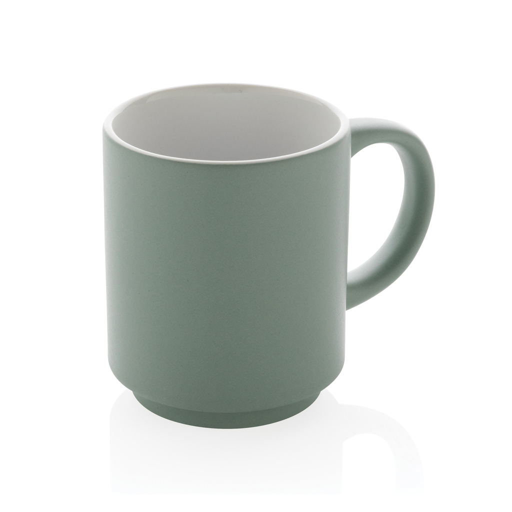 Ceramic mug 180 ml with white inside