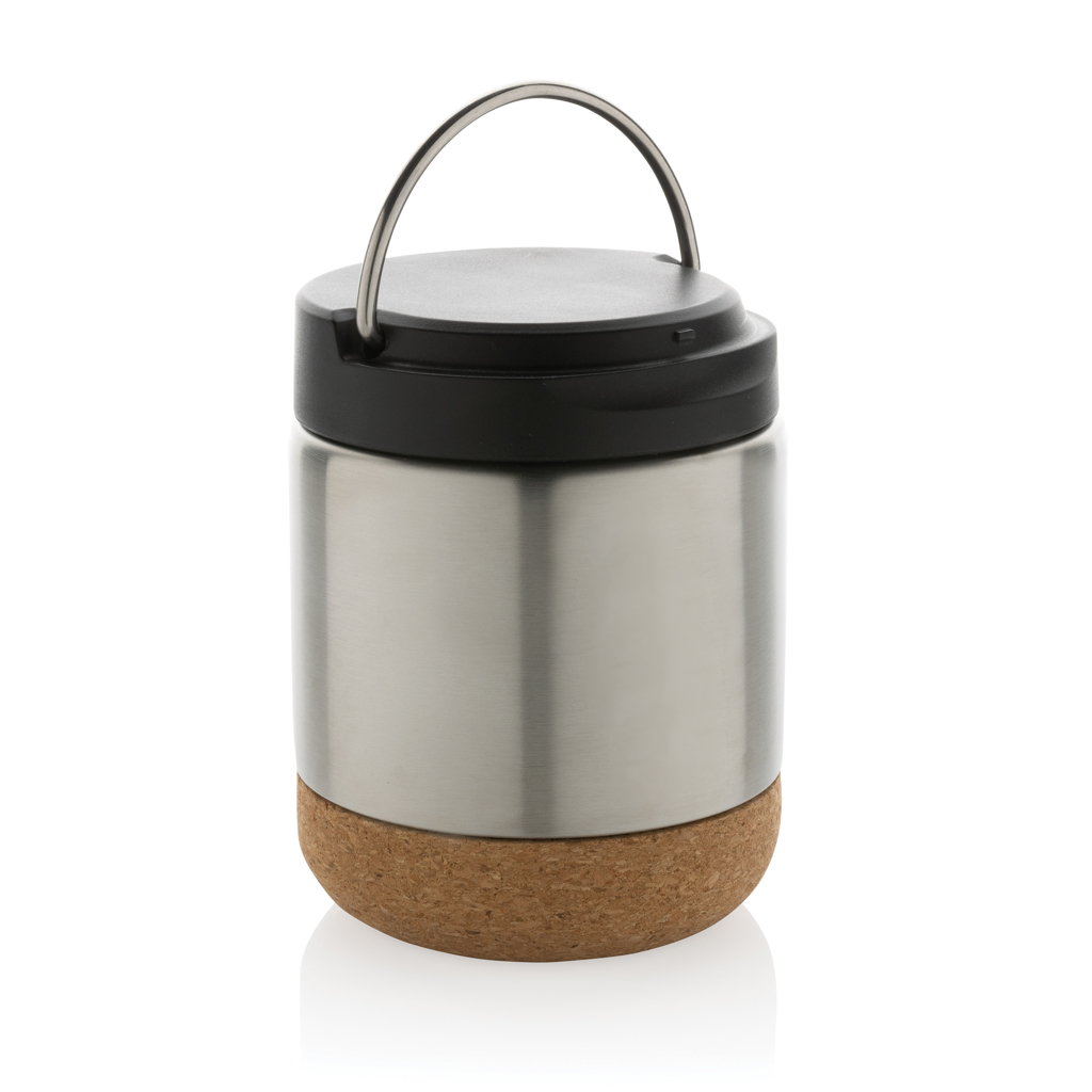 Isolierbecher für Speisen aus recyceltem Stahl 400 ml