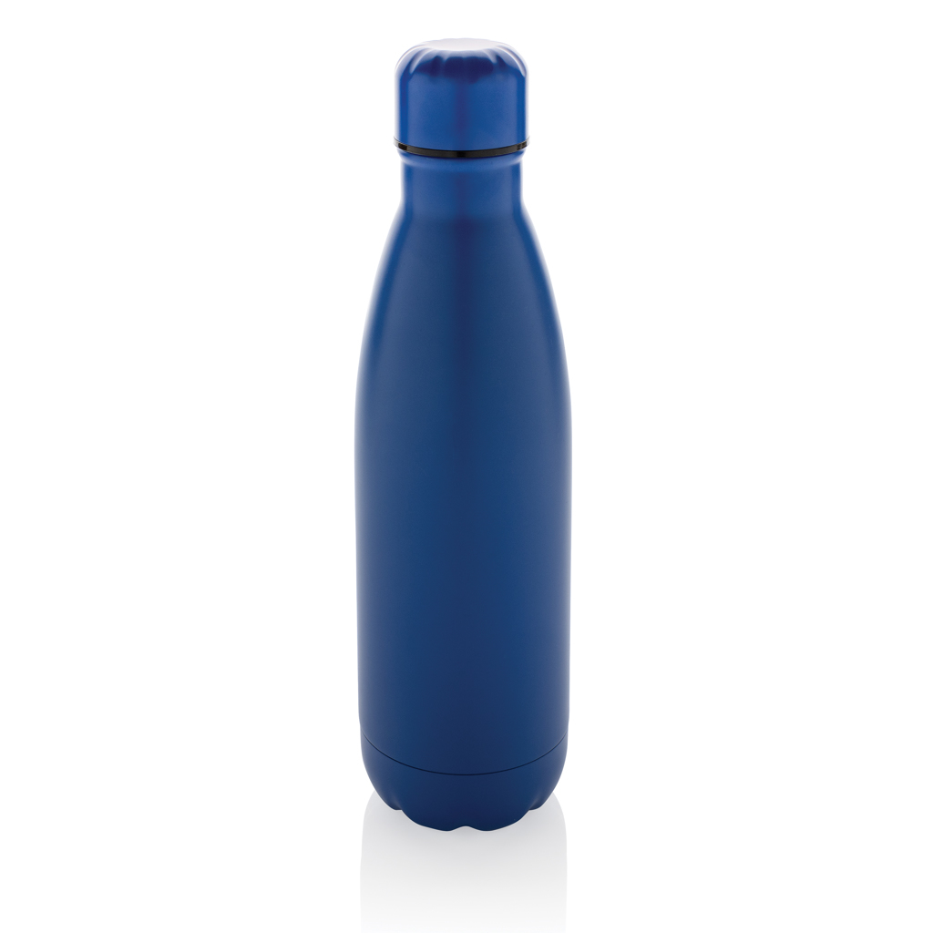 Drinking bottle made from recycled steel 0.5 l single-walled