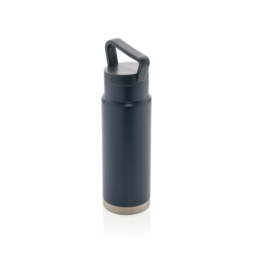 Isolierflasche aus Edelstahl 0,65 l mit Tragegriff