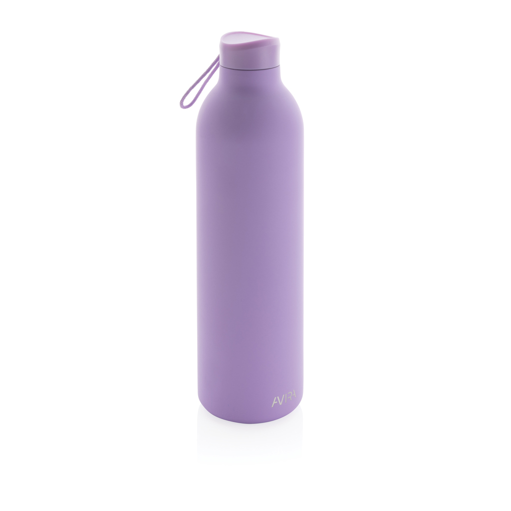 Isolierflasche aus recyceltem Edelstahl 1l