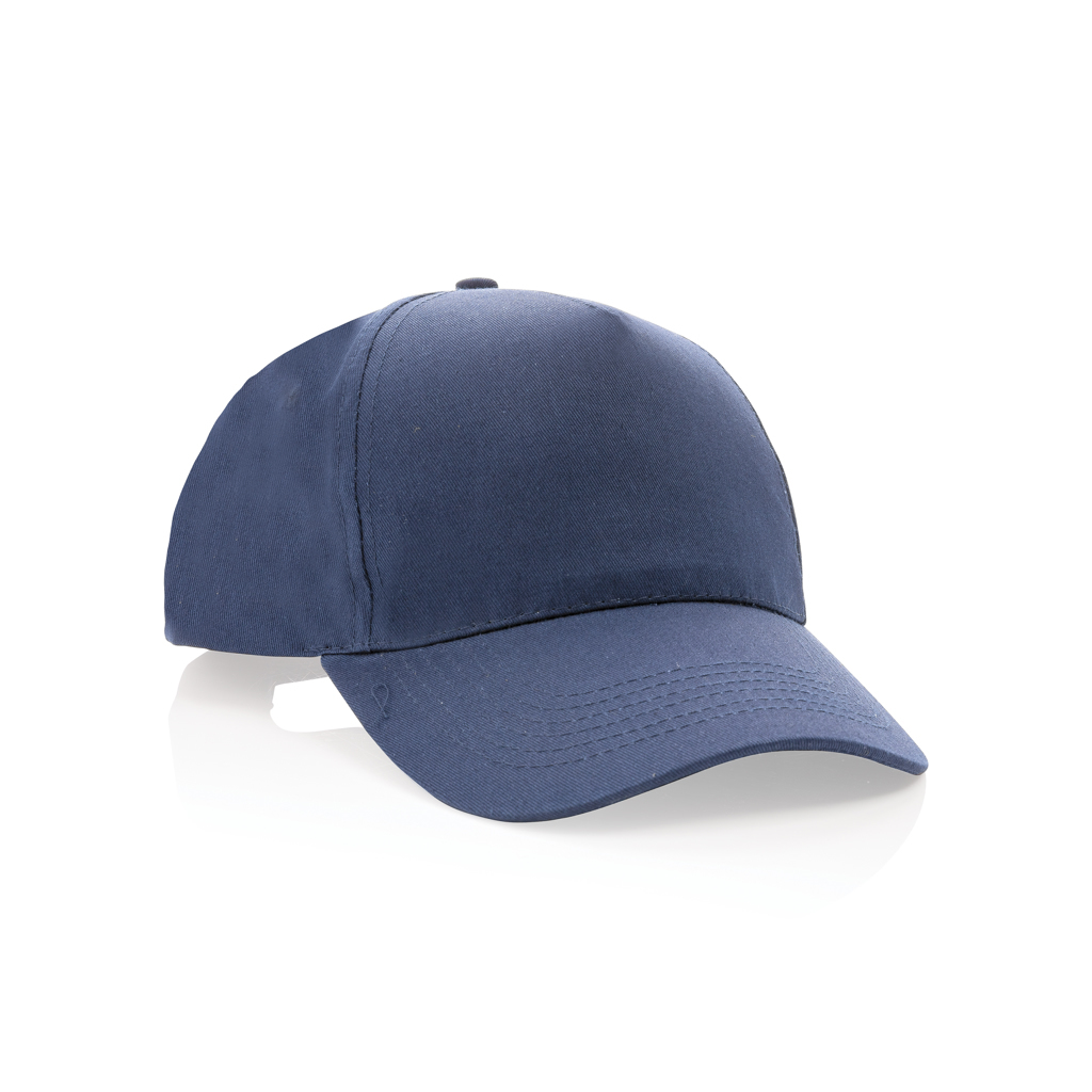 Baseballcap 5 Panel aus Recyclingmaterial 190 g/m² mit Klettverschluss