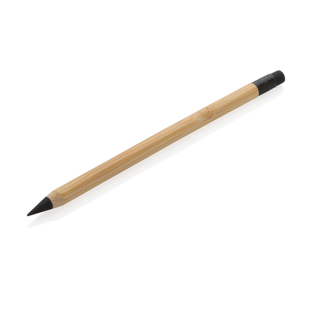 Bleistift aus FSC Bambus mit Graphitspitze und Radiergummi