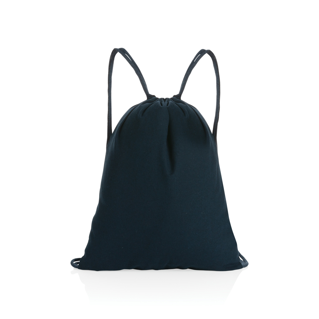 Sports bag recycled cotton/rPET 145 g/m² 35 x 44 cm