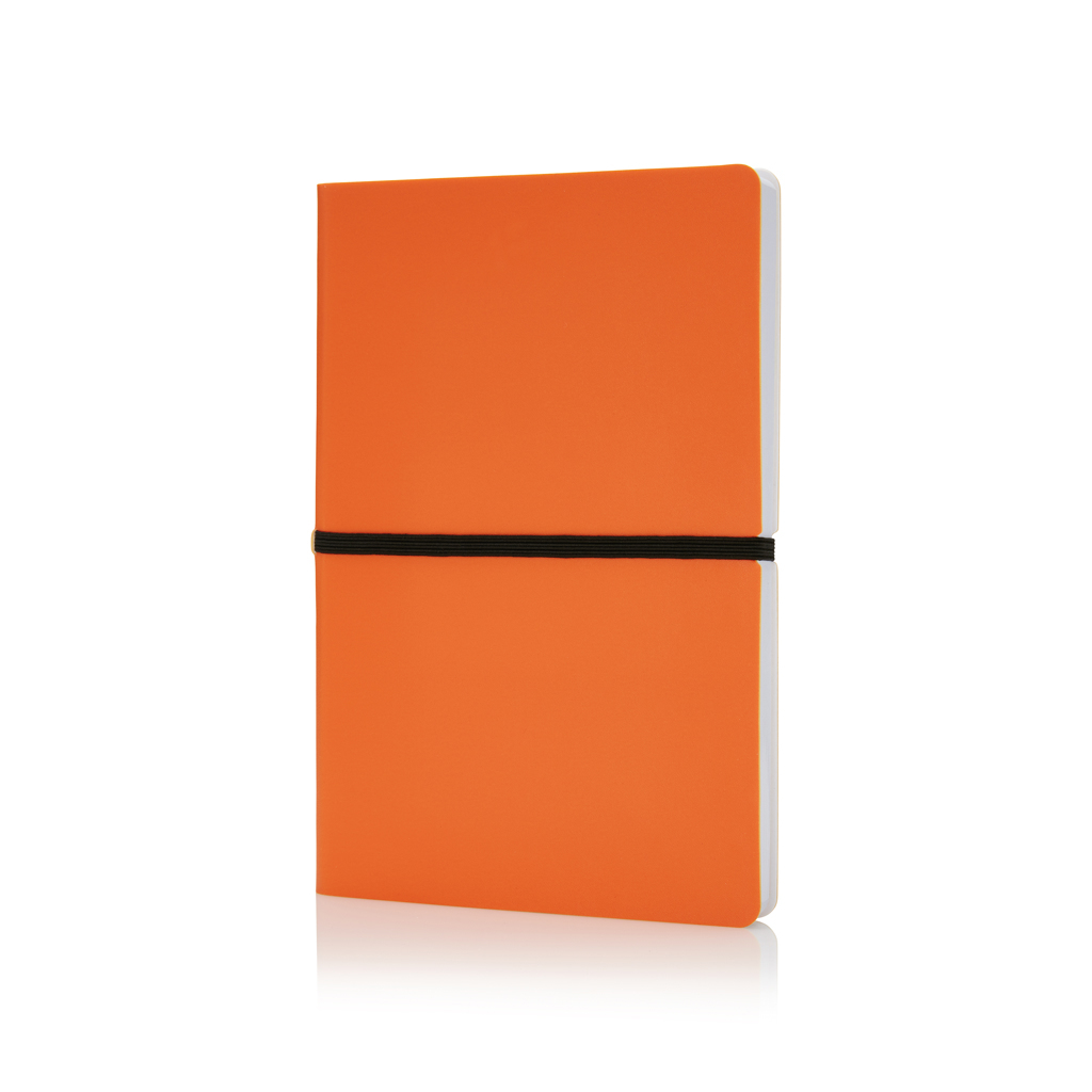 Notizbuch A5 Softcover aus Kunststoff 192 Seiten liniert