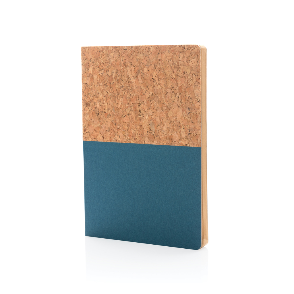 Notizbuch A5 Hardcover aus Kork und Kraftpapier 160 Seiten liniert