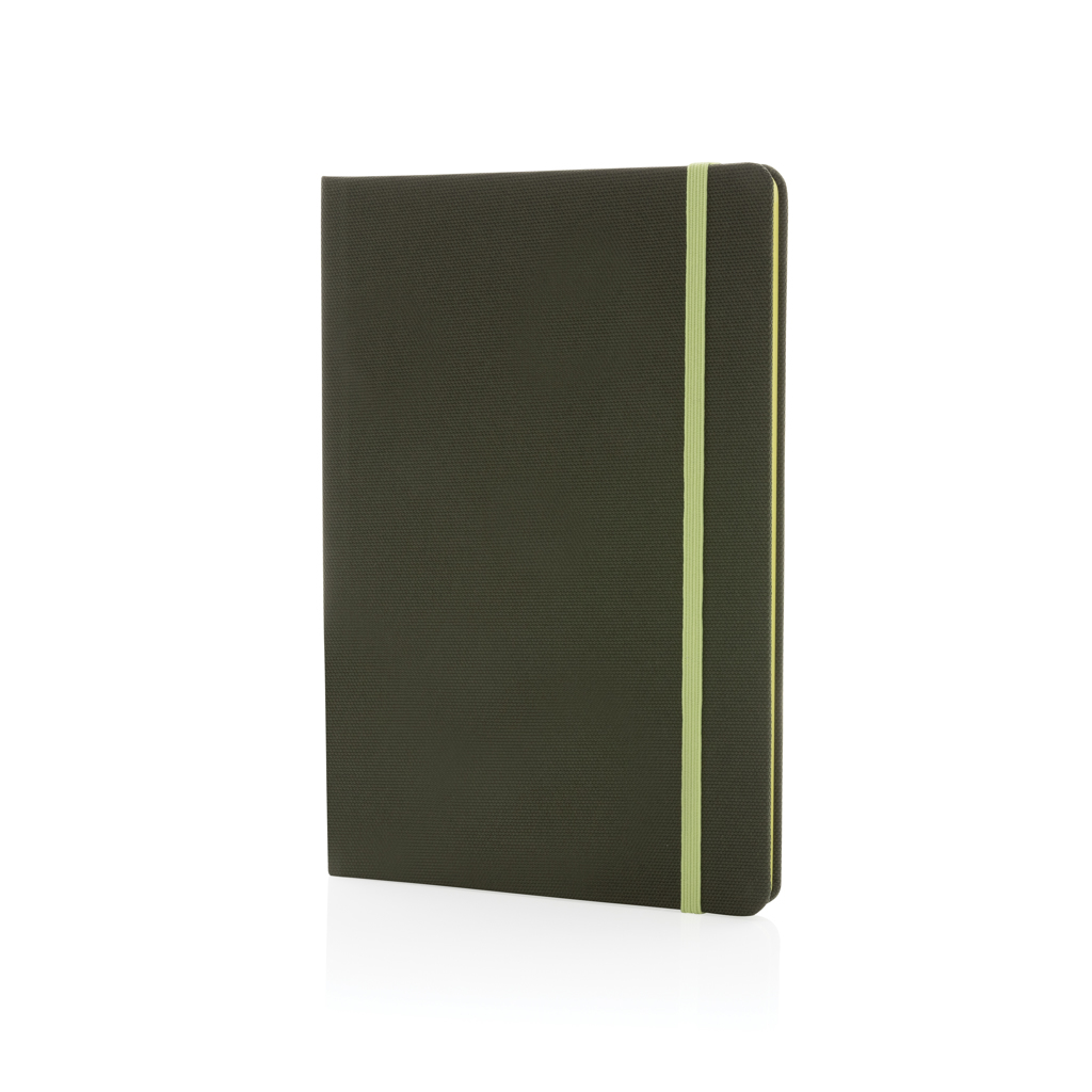 Notizbuch A5 Hardcover aus recyceltem PET 160 Seiten liniert