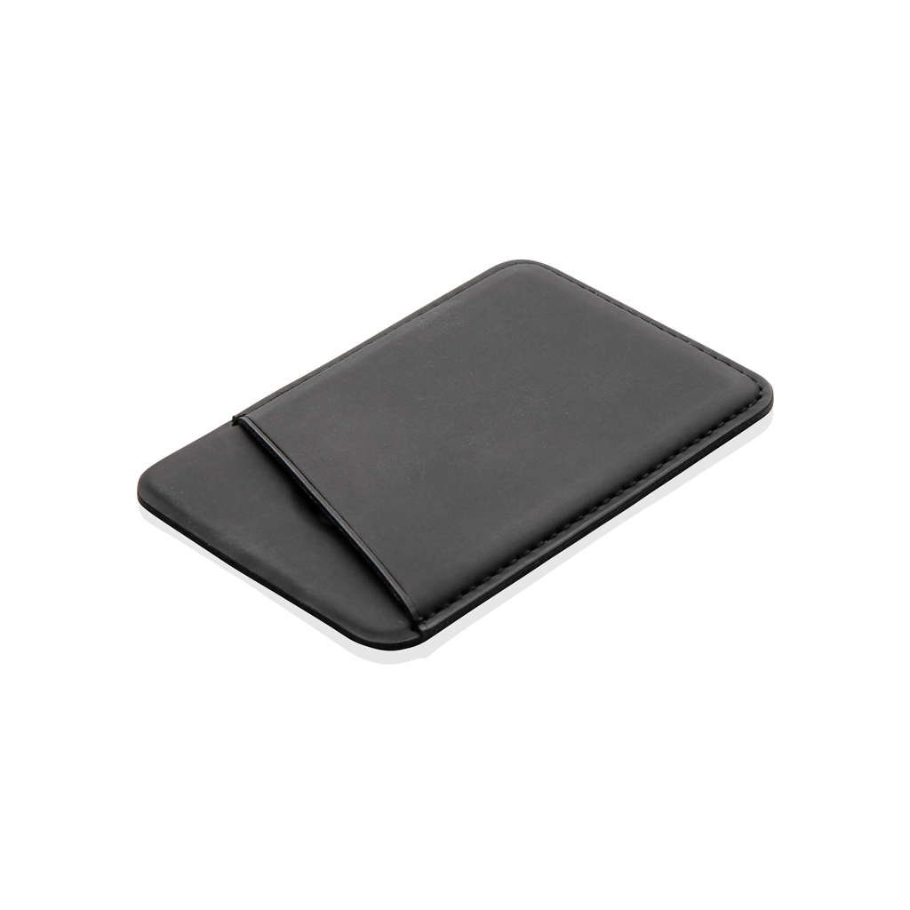 Pochette magnétique pour smartphone PU jusqu'à 2 cartes 6,5 x 9,5 cm