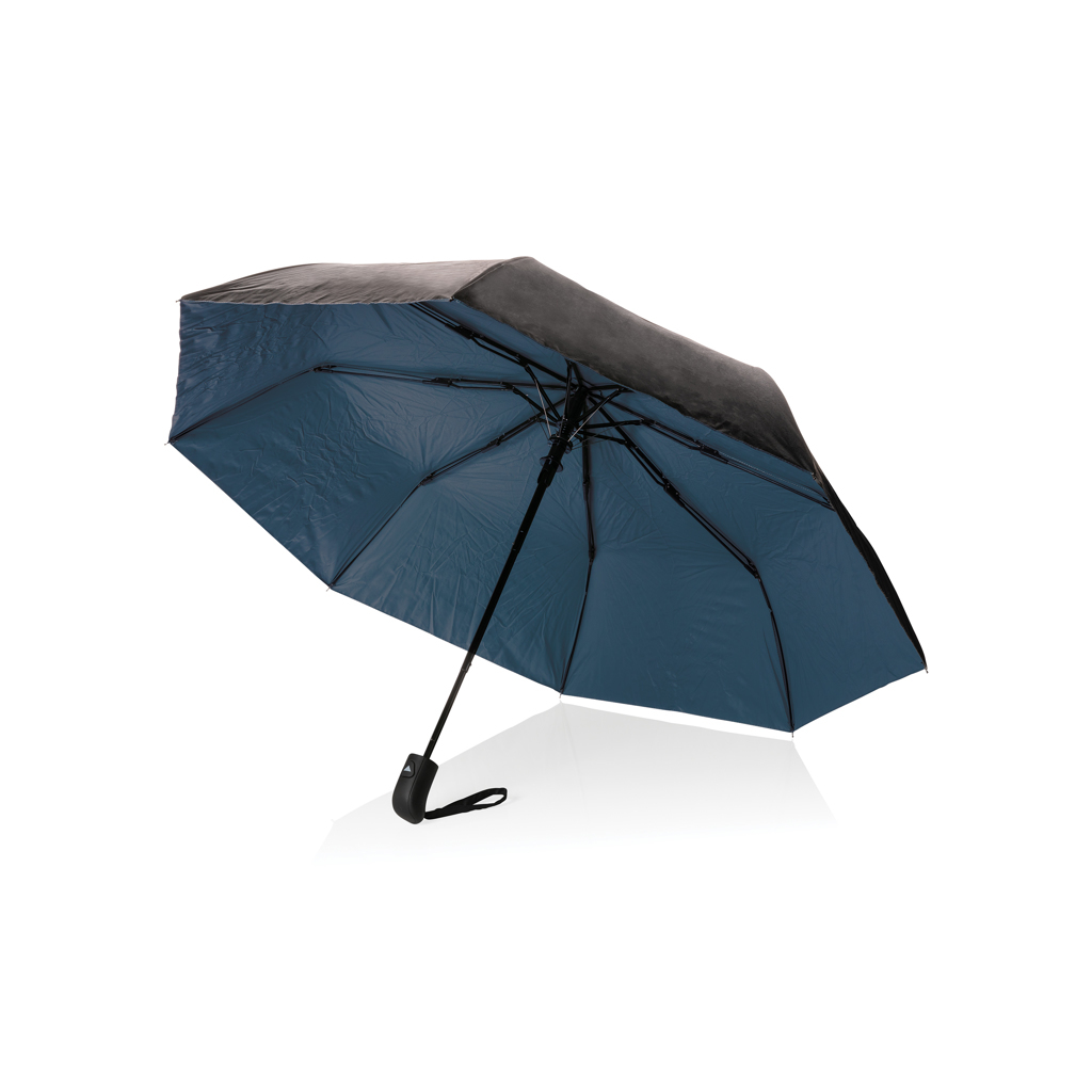 Parapluie de poche en PET recyclé/métal Ø 98 cm automatique