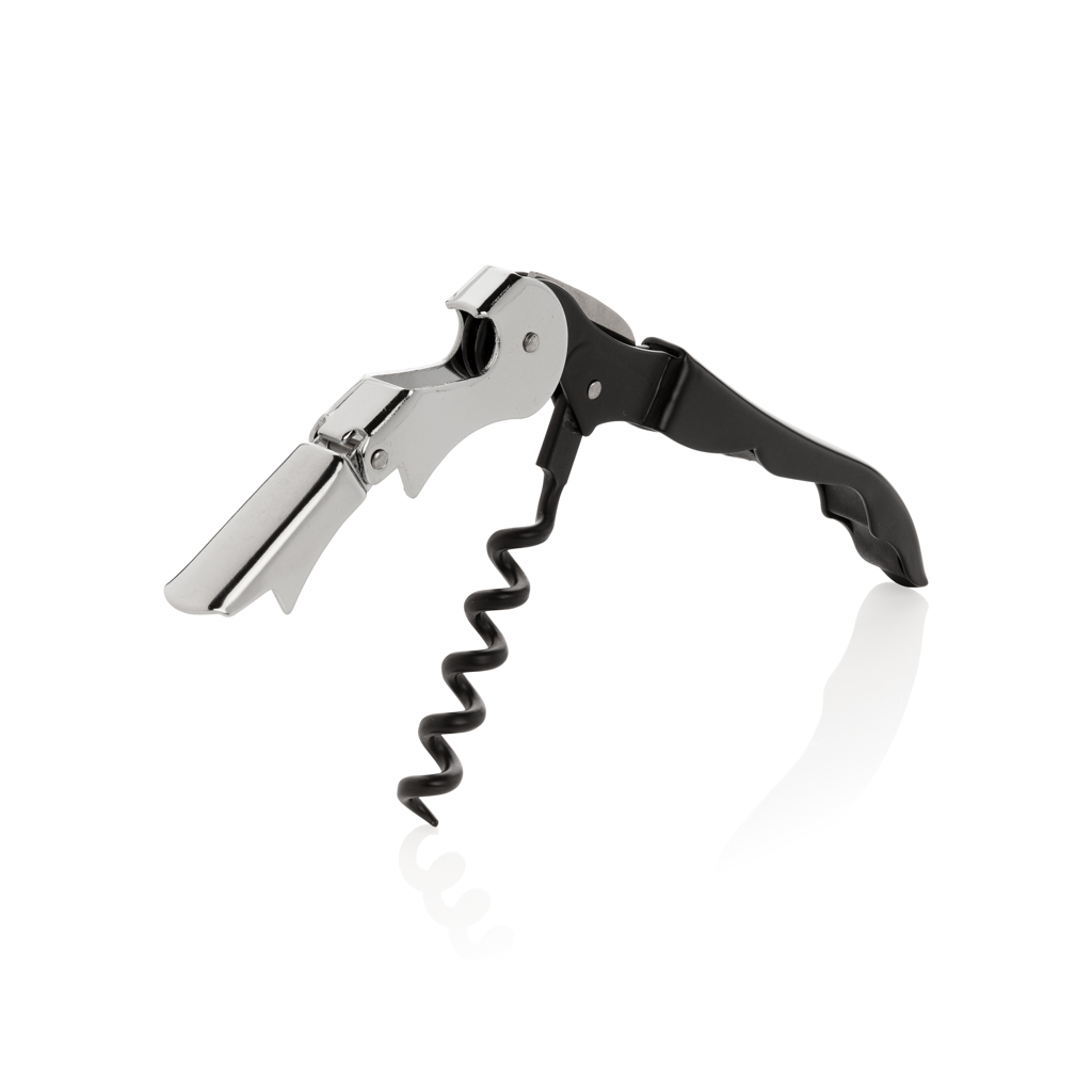 Corkscrew made of stainless steel/carbon steel 12 cm long