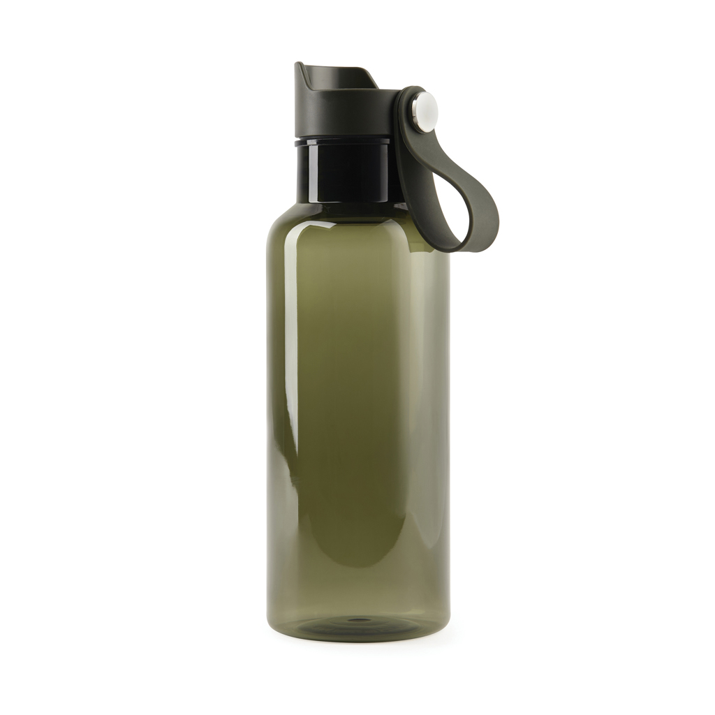 Vinga drinking bottle made from recycled PET 0.6 l push-button closure