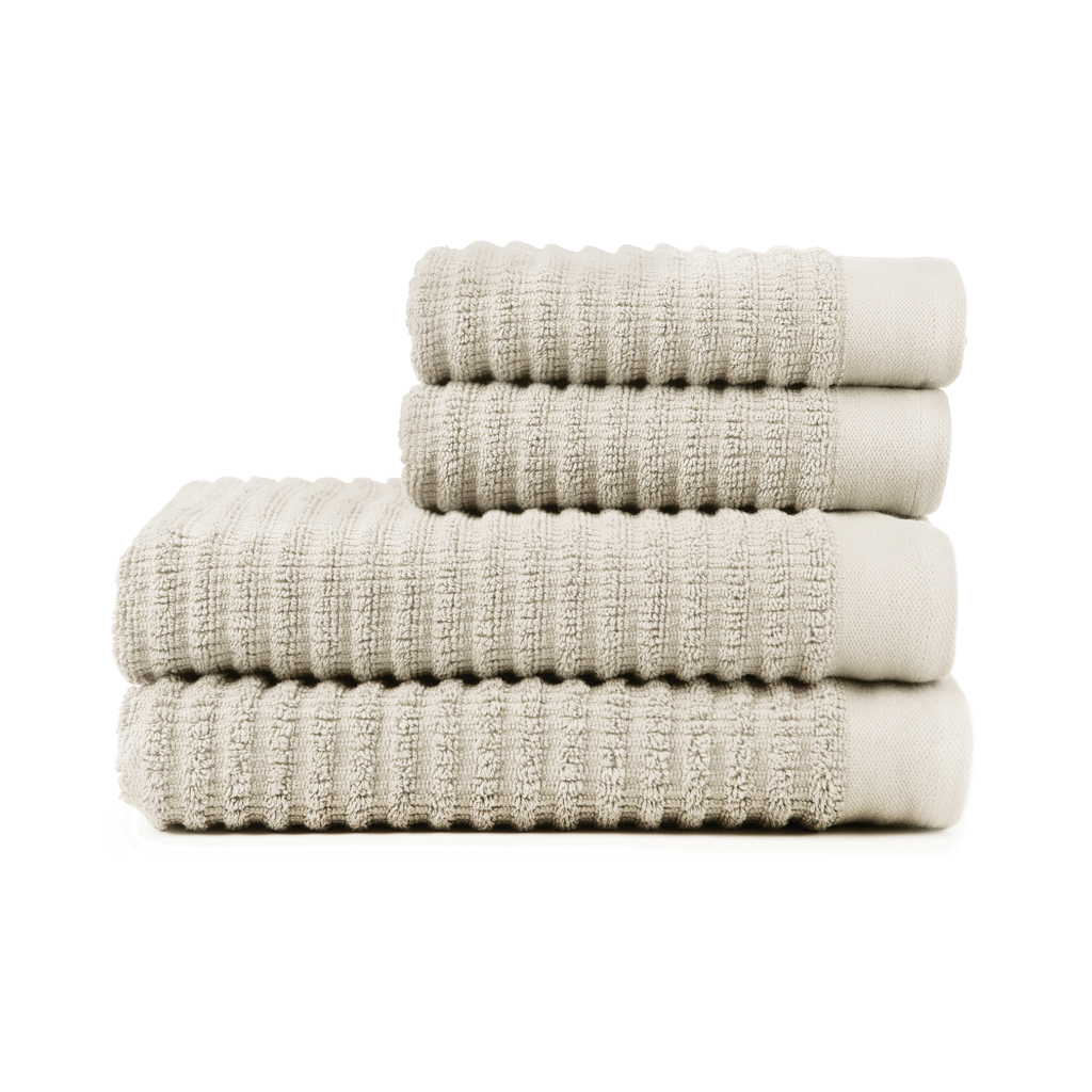 Vinga 4-er Set Handtuch 100% Baumwolle 500 g/m² in 2 Grössen