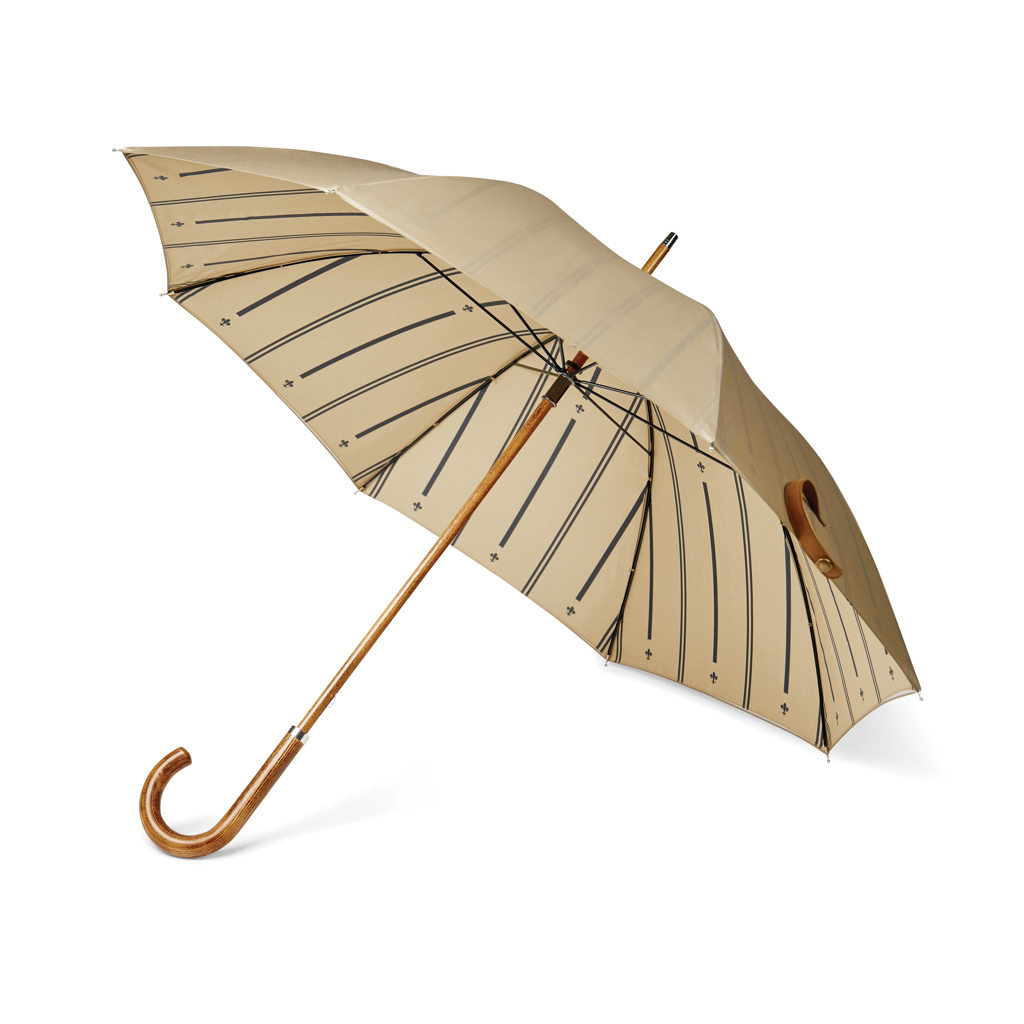 Parapluie Vinga en PET recyclé Ø 103 cm avec poignée en bois composite