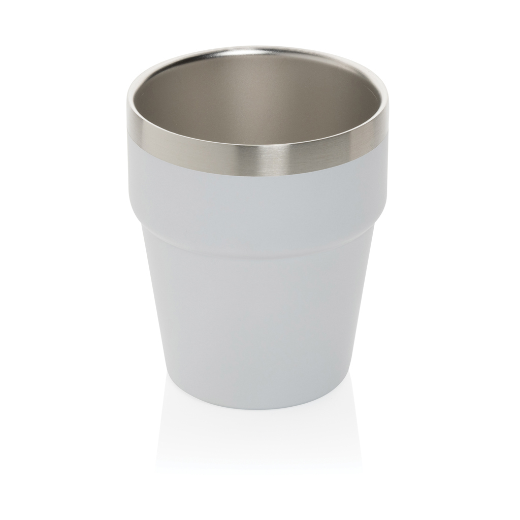 Isolierbecher aus recyceltem Edelstahl 300 ml doppelwandig