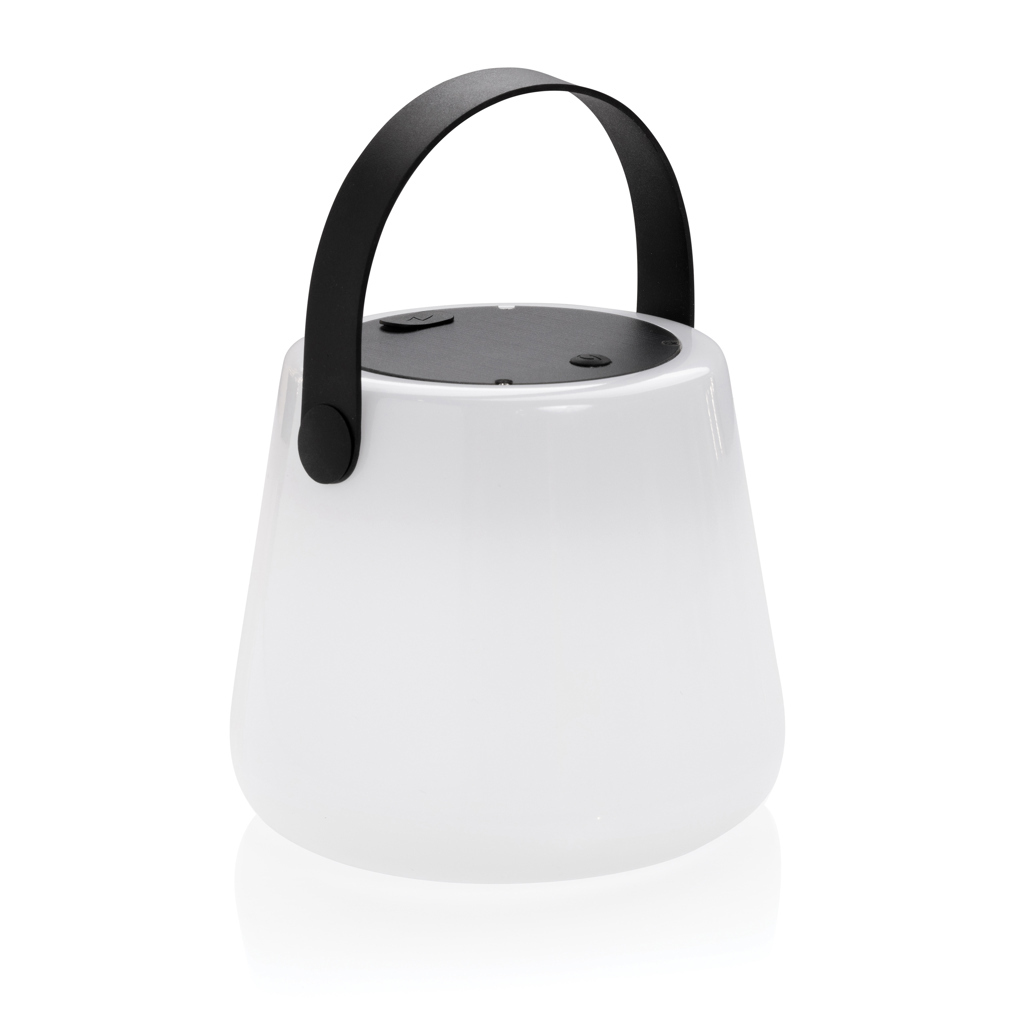 Lampe d'extérieur USB en plastique recyclé