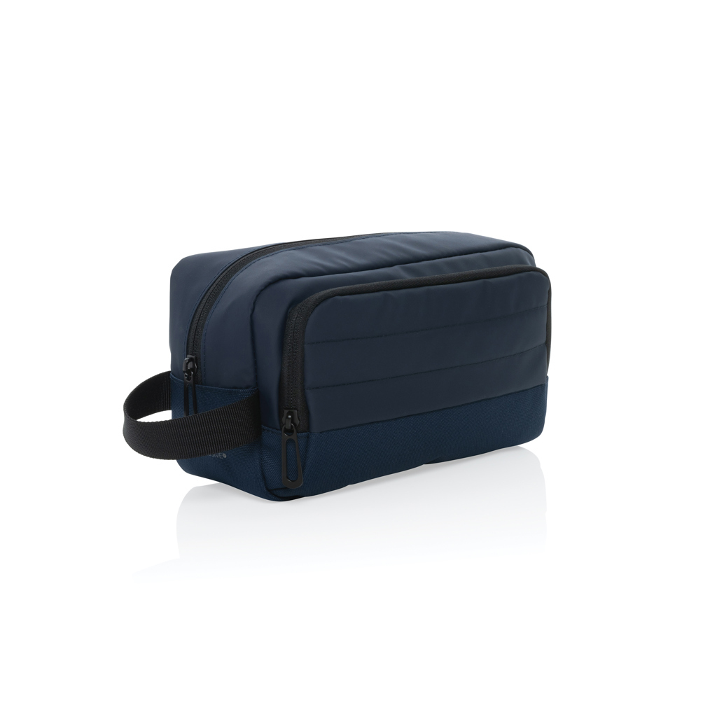 Trousse de toilette en PET recyclé 24 x 13,5 cm 2,9 l avec compartiment spacieux