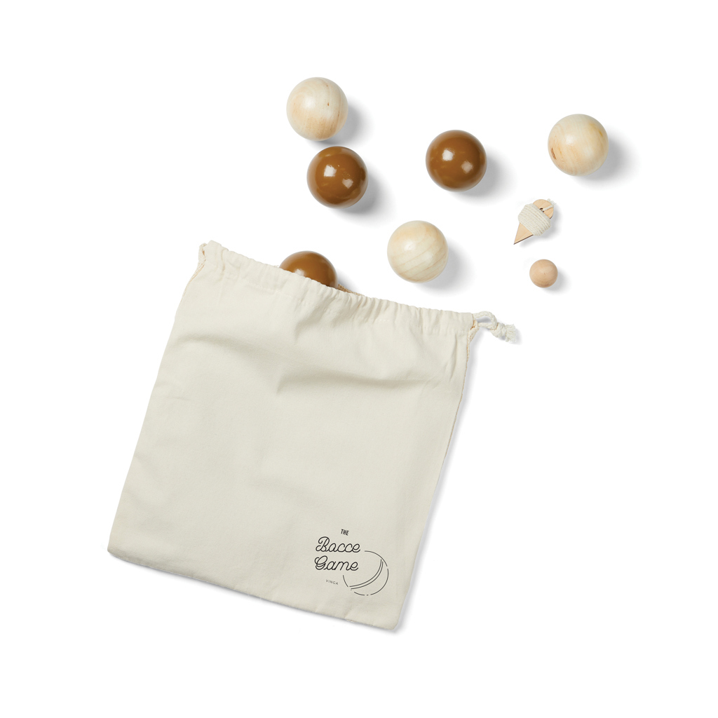 Vinga Boccia game in cotton bag