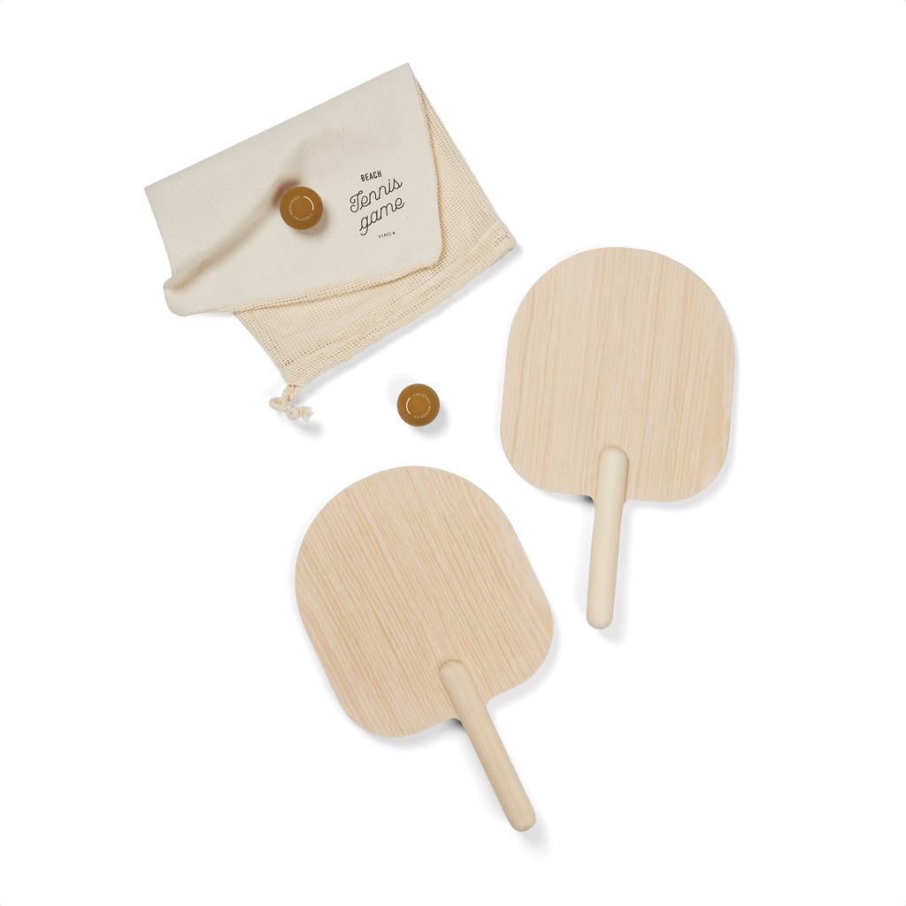 Vinga beach ball racket set made from FSC plywood