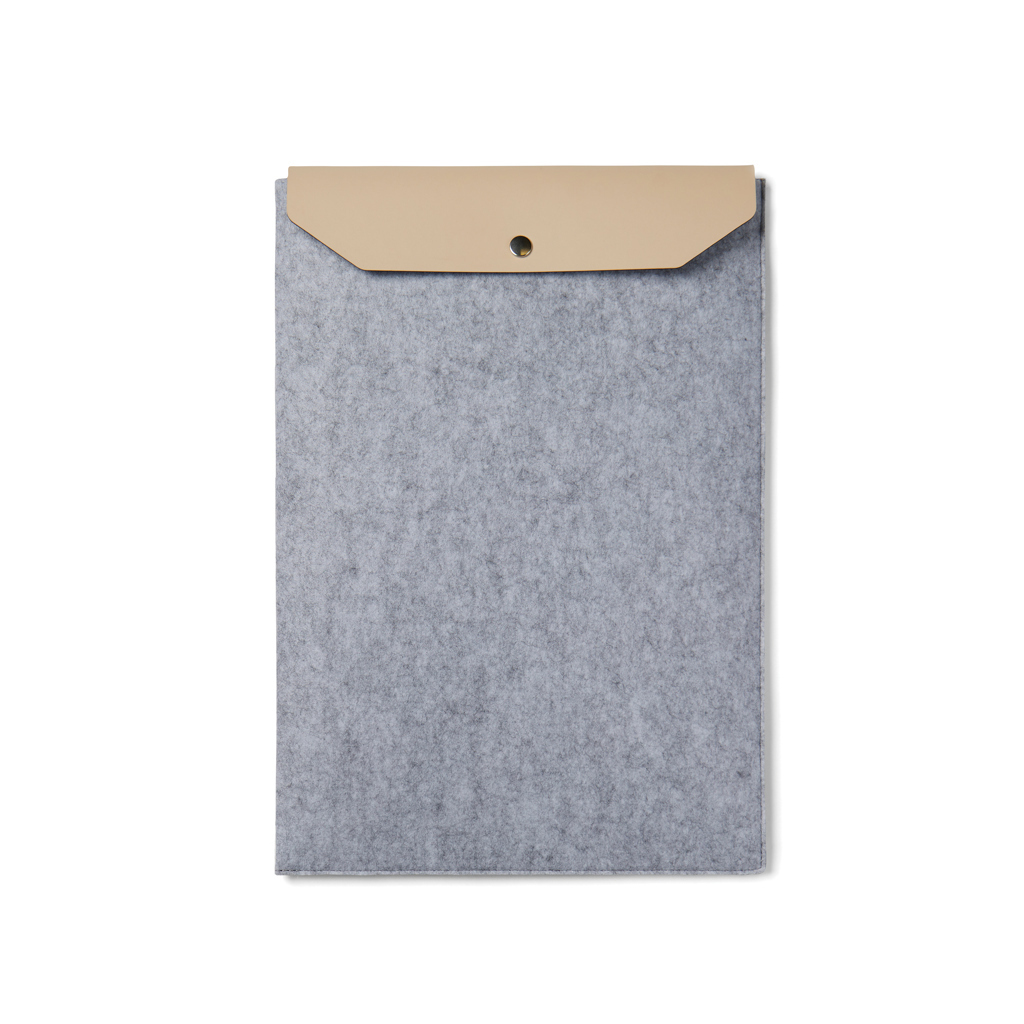 Vinga laptop sleeve made from recycled polyester (felt) for devices up to 17 inches