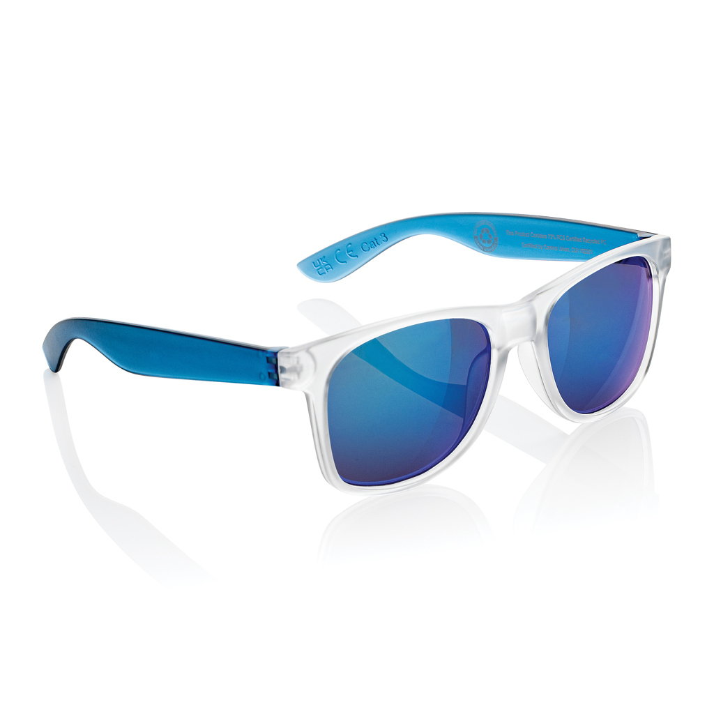 Sunglasses made from recycled plastic with UV400 protection