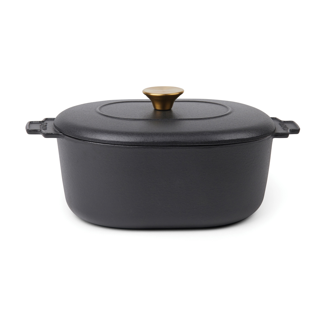 Cocotte Vinga en fonte avec couvercle, 4 l
