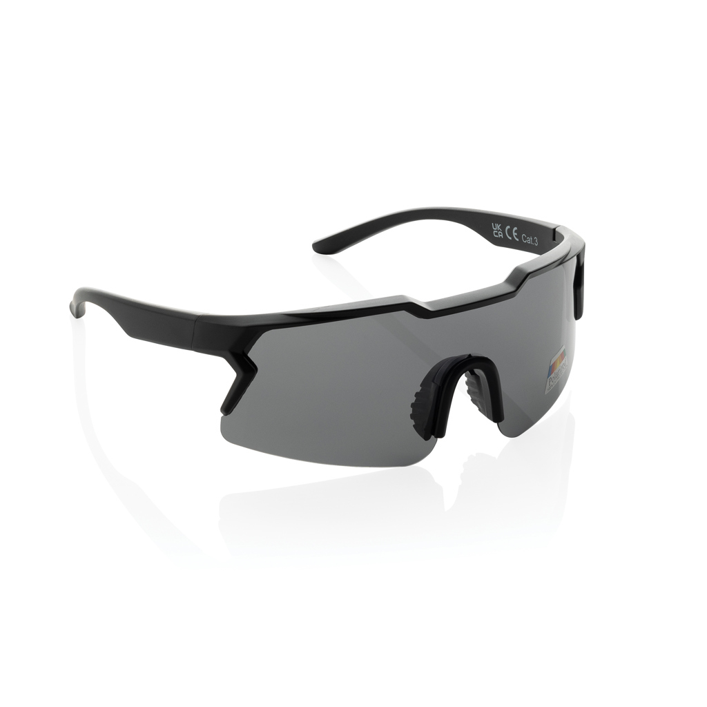 Sportbrille mit polarisierten Gläsern