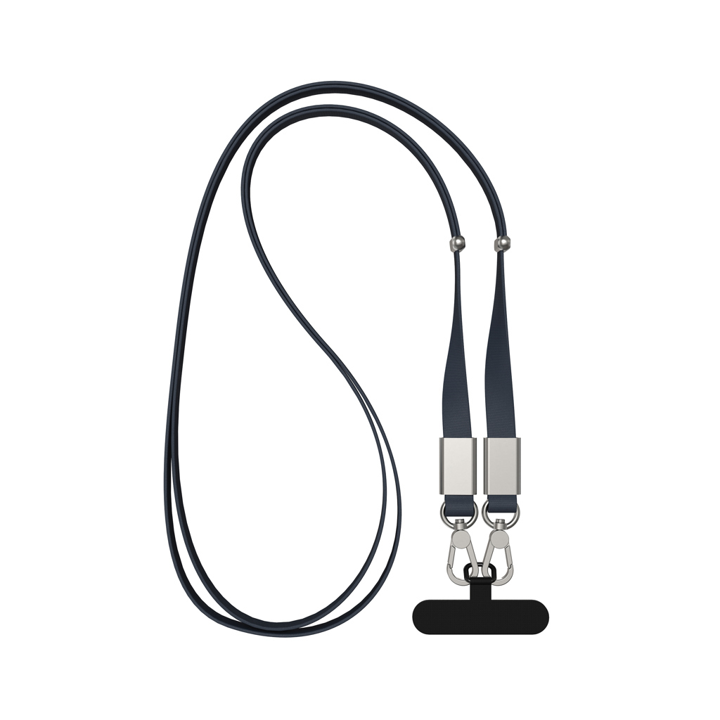 Smartphone Lanyard Made of rPET with a Universal Holder