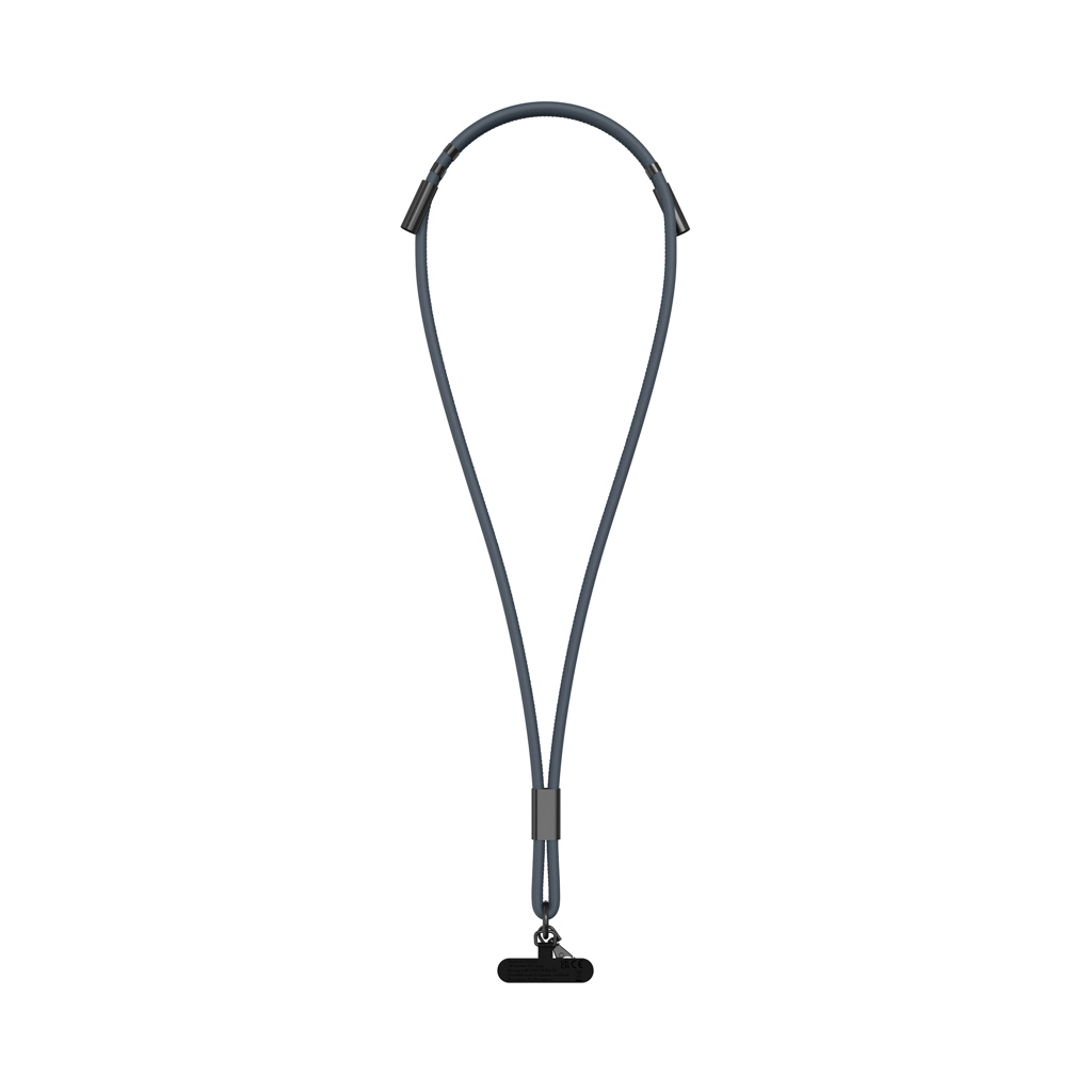 Vinga USB Ladekabel / Lanyard aus rPET mit Universal-Halter