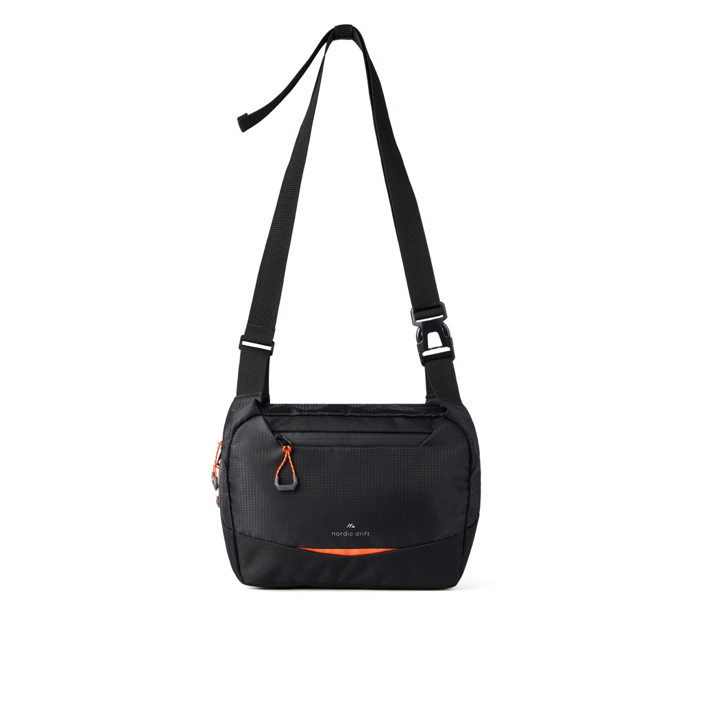 Nordic Drift crossbody bag made from rPET 4l water-repellent